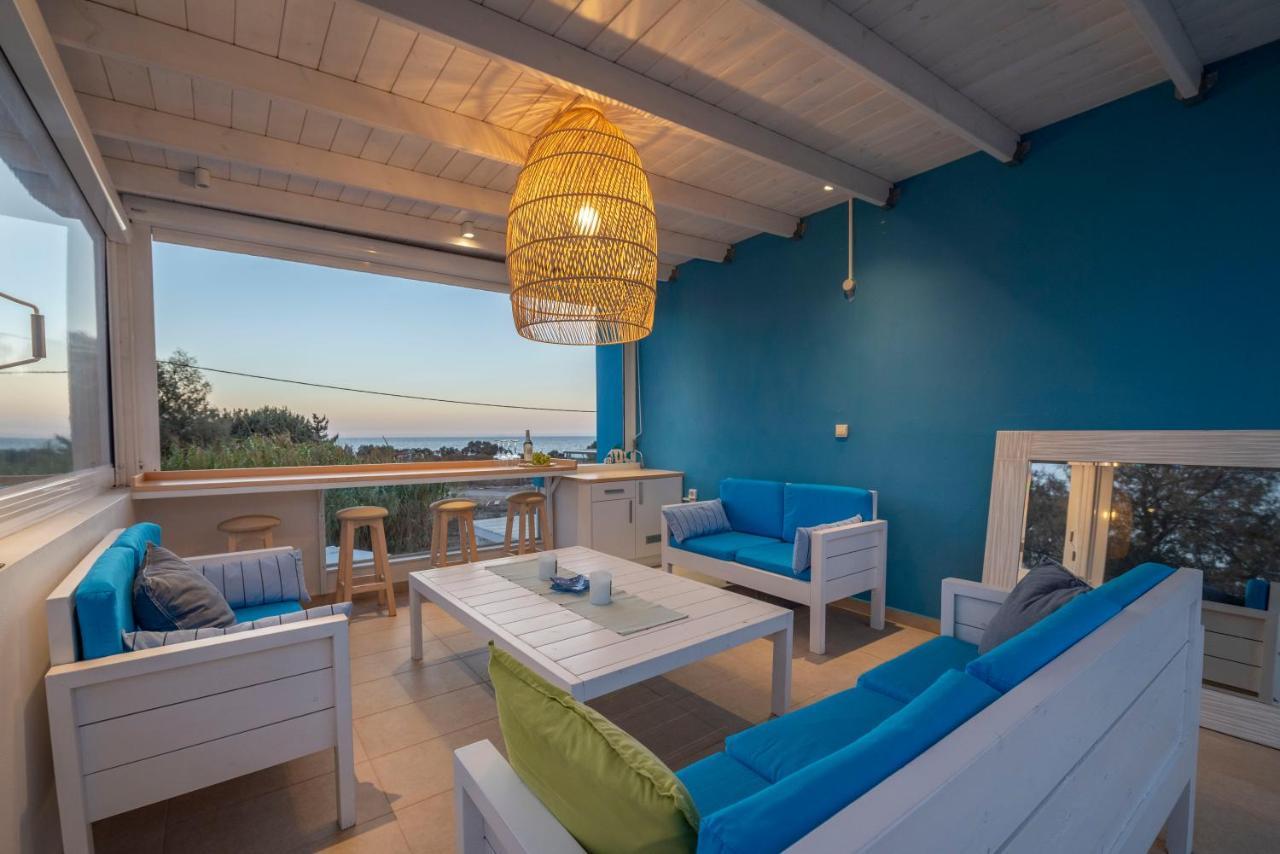 Seabreeze Villa - With Jacuzzi & Heated Pool Mastichari  Bagian luar foto