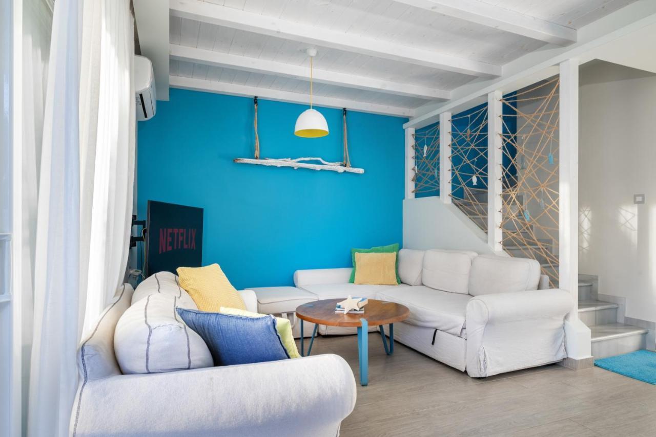 Seabreeze Villa - With Jacuzzi & Heated Pool Mastichari  Bagian luar foto
