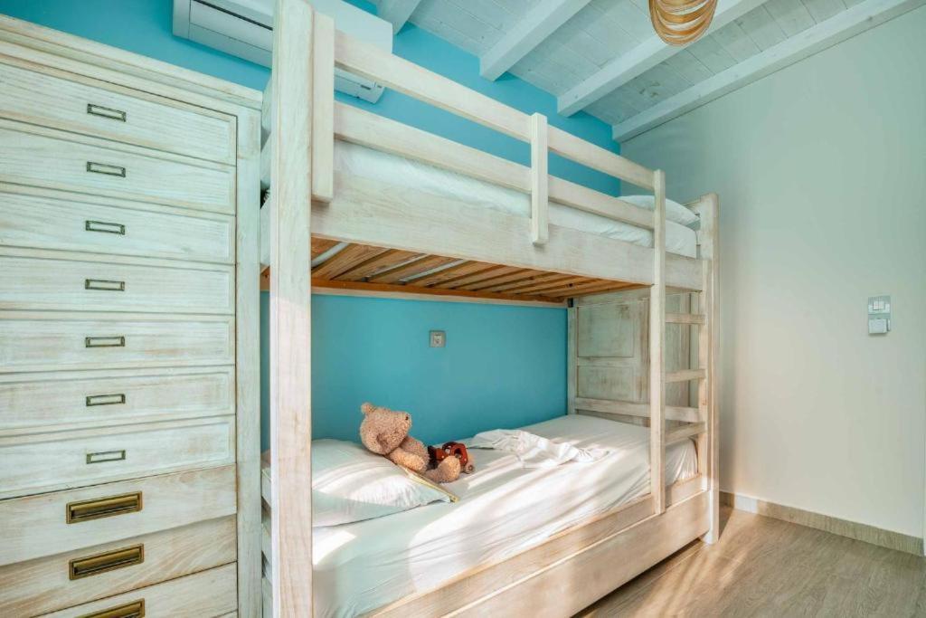 Seabreeze Villa - With Jacuzzi & Heated Pool Mastichari  Bagian luar foto