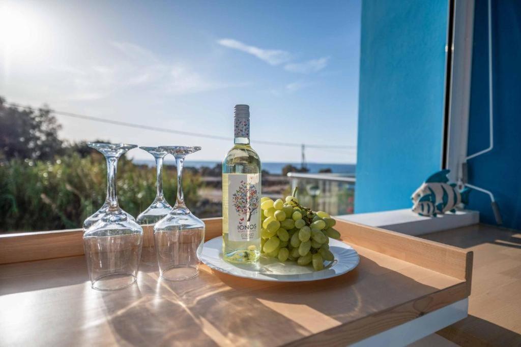 Seabreeze Villa - With Jacuzzi & Heated Pool Mastichari  Bagian luar foto