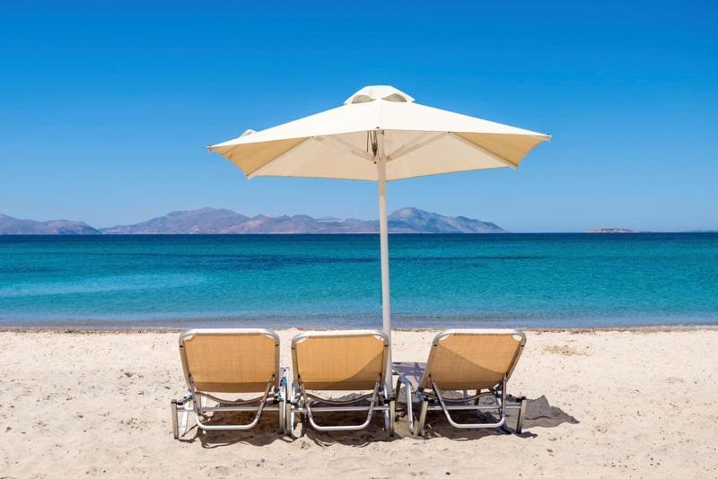 Seabreeze Villa - With Jacuzzi & Heated Pool Mastichari  Bagian luar foto